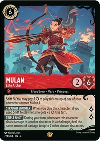 Mulan - Elite Archer (224/204)